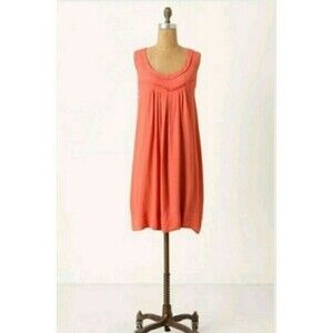 Anthropologie Edme & Esyllte Silk Dress in PURPLE Sz M